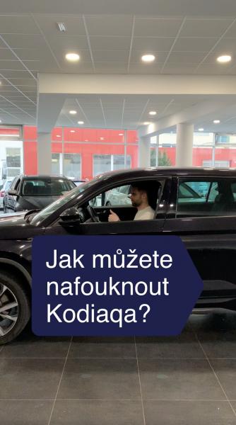 Jak hýbat sedačkami v Kodiaqu?