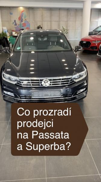 Co prozradí prodejci na Passata a Superba?