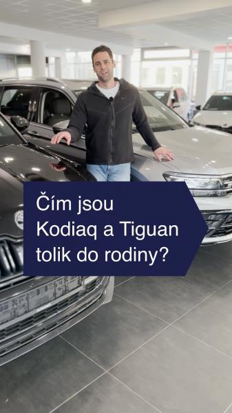 Tiguan a Kodiaq. Čím jsou tolik do rodiny?